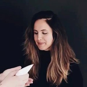 AIR DRY CREAM. It’s like a light, shiny body lotion but for you hair 😉 This gets applied when your hair is anywhere between half way dry to fully dry. You can put it on when your hair is wet (and a lot of people tell me they do) but you never know when it’s wet if you’re putting too much. I personally like to let the wave pattern come out first and THEN apply some ADC. How do you do it? | Kristin Ess Hair