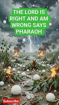 Fire & Hail From Heaven! | The Seventh Plague of Egypt | Moses vs Pharaoh | Exodus 9 | Episode 27