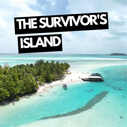 We visited the SURVIVOR's Island at Cook Islands and it is AMAZING ! 😍 | Flying The Nest