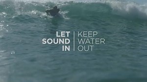 Tom Carroll about SurfEars, ear plugs that let sound in and keep water out. | SurfEars