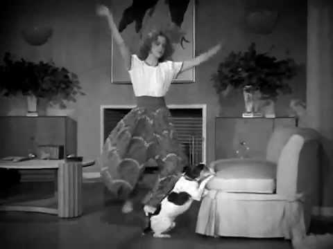 Eleanor Powell Dancing With Her Dog In "Lady Be Good"
