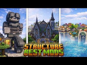+10 Must-Have STRUCTURE Mods! [+1.20, +1.21 | FABRIC / FORGE]
