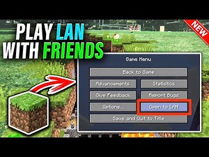 How To Play Minecraft LAN With Friends - Full Guide