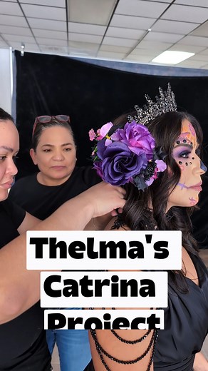 Advanced photography student, Thelma Ruiz's Catrina Project. 📷📚🎉 MUA: @nxri_beautyandimage | RGV Photography Workshops