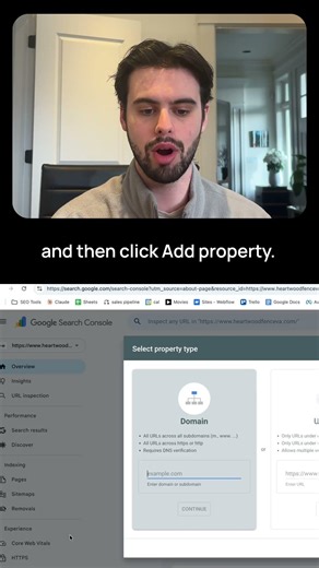 30 Second Google Search Console Set up Tutorial