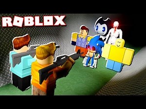 Roblox Adventures - SURVIVE THE NEW KILLERS OF AREA 51! (Bendy, John Doe, Hello Neighbor, SCP)
