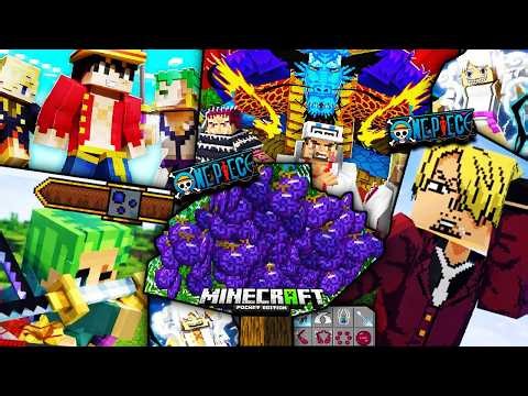 MOST AMAZING ONE PIECE MOD FOR MINECRAFT PE 🔥| MCPE 1.21+