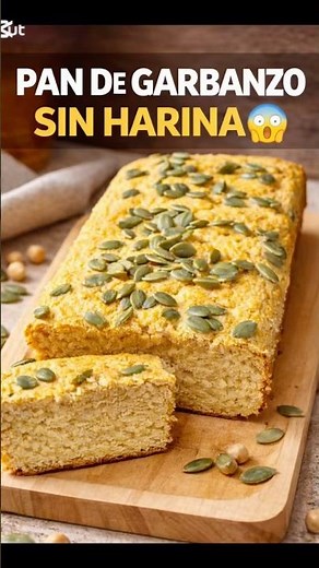 Chickpea Bread 😱 Without Flour | 3 Ingredients