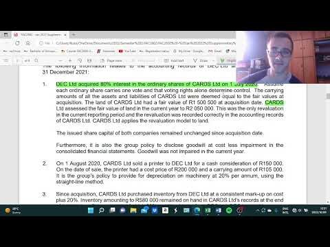 FAC2602 January 2022 Question 1