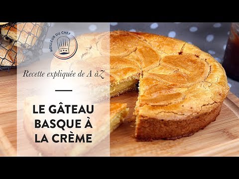 RECETTE FACILE : Le Gâteau Basque à la Crème expliqué par Chef Philippe !