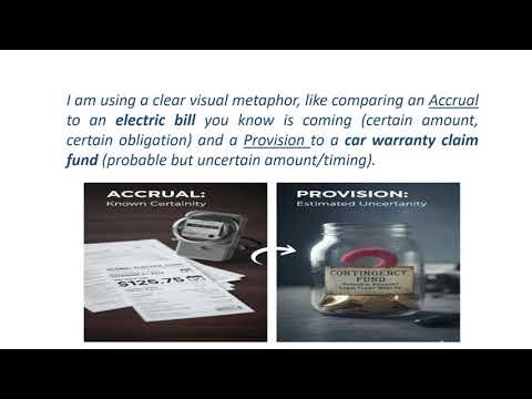 Accrual vs Provision