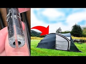 Broken tent pole? How to repair it fast (easy diy fix)