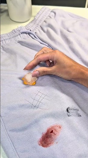 Easy ways to remove stains from clothes ☝️ #tips #cleaning #hack #cleaninghacks #lifehack