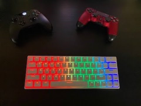 How to use dierya dk63 keyboard- the one with a line with a ps4 or Xbox