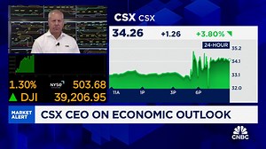 CSX CEO on earnings: We see a strong second half of the year for us