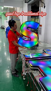 Super led sign makes your shop great again！!#sign #signage #design#signagedesign #ledlight #signature #lightbox #lamplight #ledlightstrip #led #logodesign #sourcefactory #shop #store #abyss #foryou #foryoupage #ledsign #fyp #ledneon #neonlight #diyideas #signshop #signmaking #lampmanufactuter #signageinstall #signdesign #technology #renovation #company | Ledsign