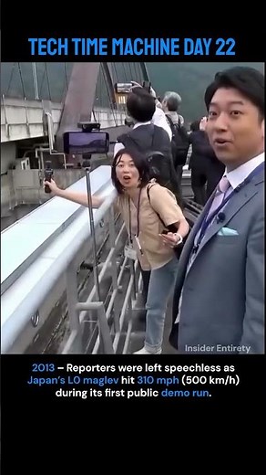 Japan’s Maglev Train Left Reporters Speechless at 310 MPH!
