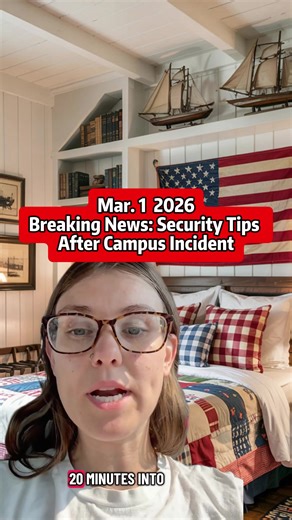 Breaking News: Security Tips After Campus Incident 📢🚨 #CampusSafety #StayInformed #CommunityAwareness