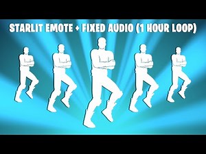 Fortnite STARLIT EMOTE....but the Audio is FIXED!! (1 Hour Loop)