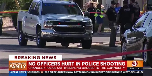 Domestic violence call ends with deadly police shooting in Chandler