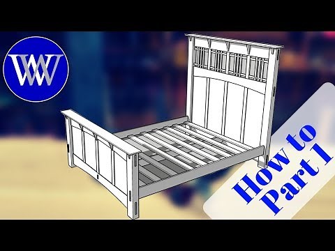 How To Make a Mission Bed Frame Part 1
