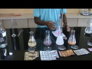 Grade 12 student analyzed and determining the amount of hydrochloric acid in commercial antacids