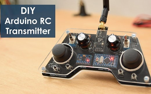 【How To Mechatronics】新手必备！！！自制Arduino遥控器