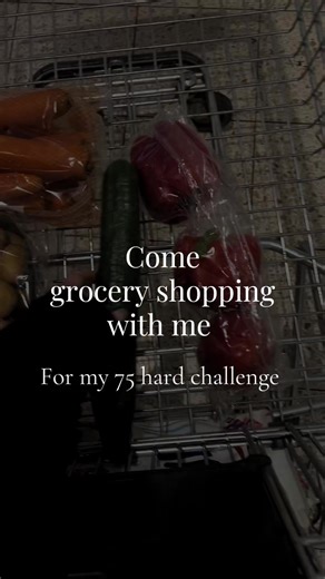 Come grocery shopping with me 🥗🛒#75hardchallenge #cleanfood #healthysnacks #brottrunk #healthycooking