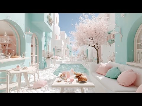 A Quiet Spring Town Where Cherry Blossoms Sway on Clear Water, Just for You