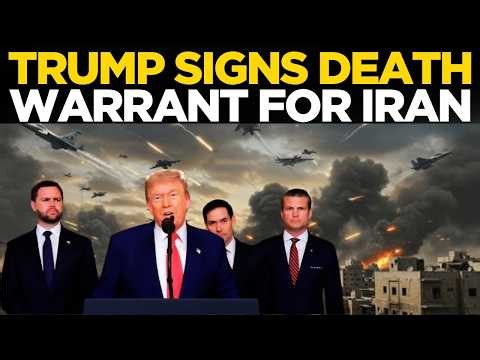 TRUMP IRAN ANNOUNCEMENT LIVE | President Trump Makes Major Statement From The White House | Trump