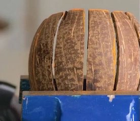 How to make good use of coconut shells!