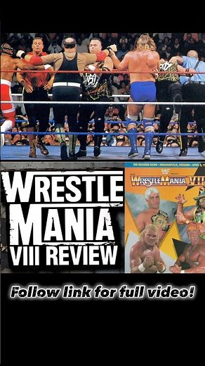Wrestlemania VIII 8 man tag! #wwefans #wrestling #wwe #wrestlemania #90swrestling #wwefan #wwf
