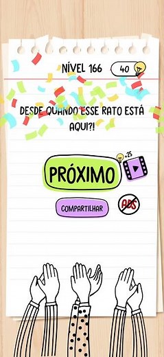 BRAIN TEST NÍVEL 166 EM PORTUGUÊS