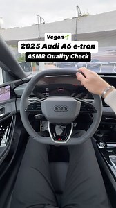 125K views · 1.8K reactions | Does it sound like vegan 97.000€ quality? #audi #a6etron #sportback #newaudi #asmr #qualitycheck | Justinscarblog | Facebook