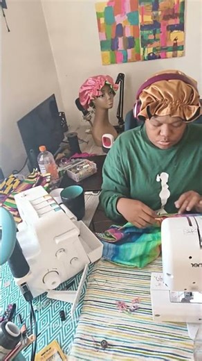 Sewing Kids Satin Bonnets LIVE | Reversible Bonnet Tutorial + Small Business Sewing