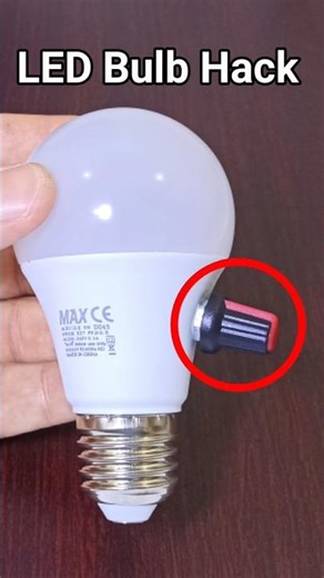 LED bulb hack | LED bulb brightness control