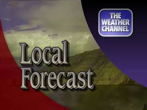 The Weather Channel "Local Forecast" (1992) intro reconstruction