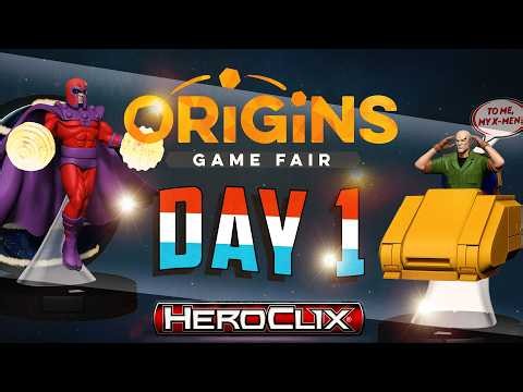 Origins Heroclix Day 1 - Silver Age