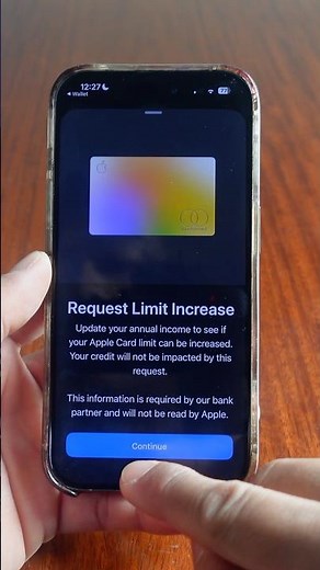How To A Request Credit Limit Increase On Your Apple Card 💳✅