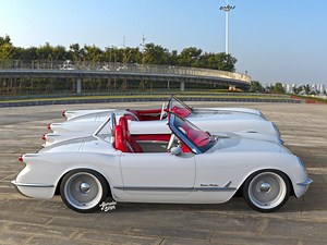 Solstice based 1953 Corvette Rebody
