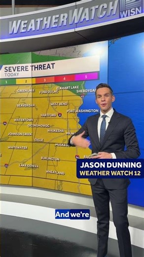 SE Wisconsin: Rounds of Storms Monday