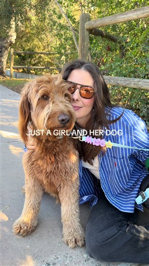 just a girl and her dog ❤️ #dogtok #dogoftiktok #girlandherdog