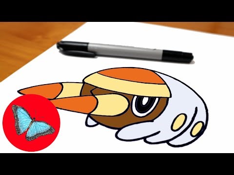 How To Draw Pokemon - Grubbin Easy Step by Step