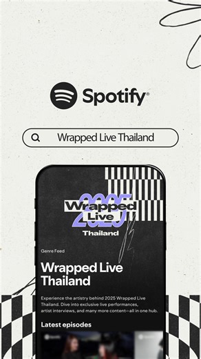 1.6K views · 13 reactions | ดูมีพิรุธนะ! ทีมงานจาก Spotify กำลังเตรียมถ่ายอะไรอยู่? ใครอยากรู้ รีบไปสืบดูได้ใน Spotify Backstage CCTV  ที่ช่อง Wrapped Live Thailand บนแอป Spotify เลย https://open.spotify.com/cultural-moment/hub/0JQ5DAxsx8375MG8A1uYuK #SpotifyWrappedLiveTH2025 | Spotify | Facebook