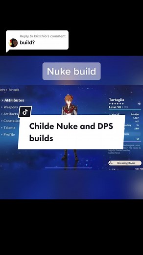 Comparing Childe Nuke and DPS Builds