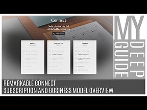Remarkable Connect: Subscription And Business Model Overview
