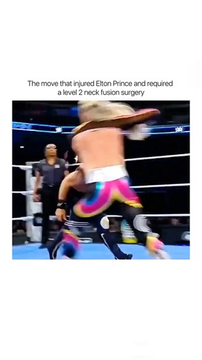 Daily sports on Instagram: "The post features a clip from a May 2025 NXT match where Nathan Frazer's reverse DDT botched on Elton Prince, causing severe neck trauma that necessitated a 2-level fusion surgery in January 2026. - Elton Prince, one half of WWE's Pretty Deadly tag team, has received positive recovery updates post-surgery, though his in-ring return remains uncertain amid the promotion's high-risk style. - Thread replies highlight wrestling's dangers, with users critiquing the referee'