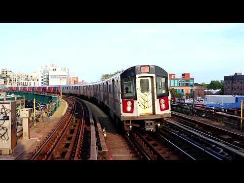 MTA New York City Subway : Hudson Yards Bound R188 7 Train @ 46th Street