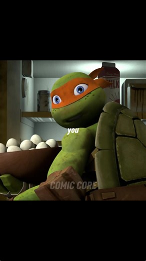 When Mikey had little wisdom#comiccore #tmnt #core #mentality #mickey #teenagemutantninjaturtles2012 #funnymoments