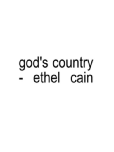 God's Country — Lyrics & Audio Highlights